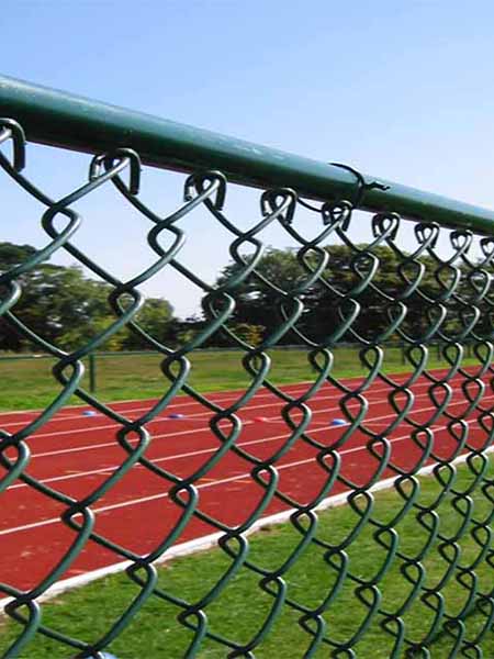 Chain link fence